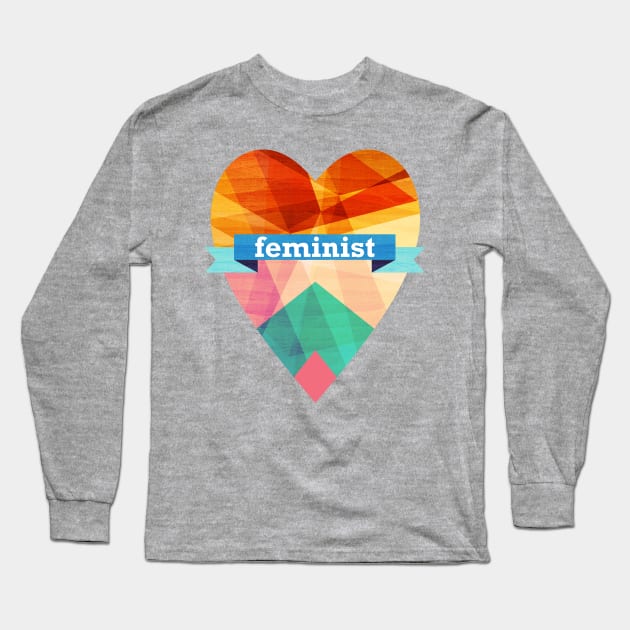 Feminist Long Sleeve T-Shirt by tabithabianca